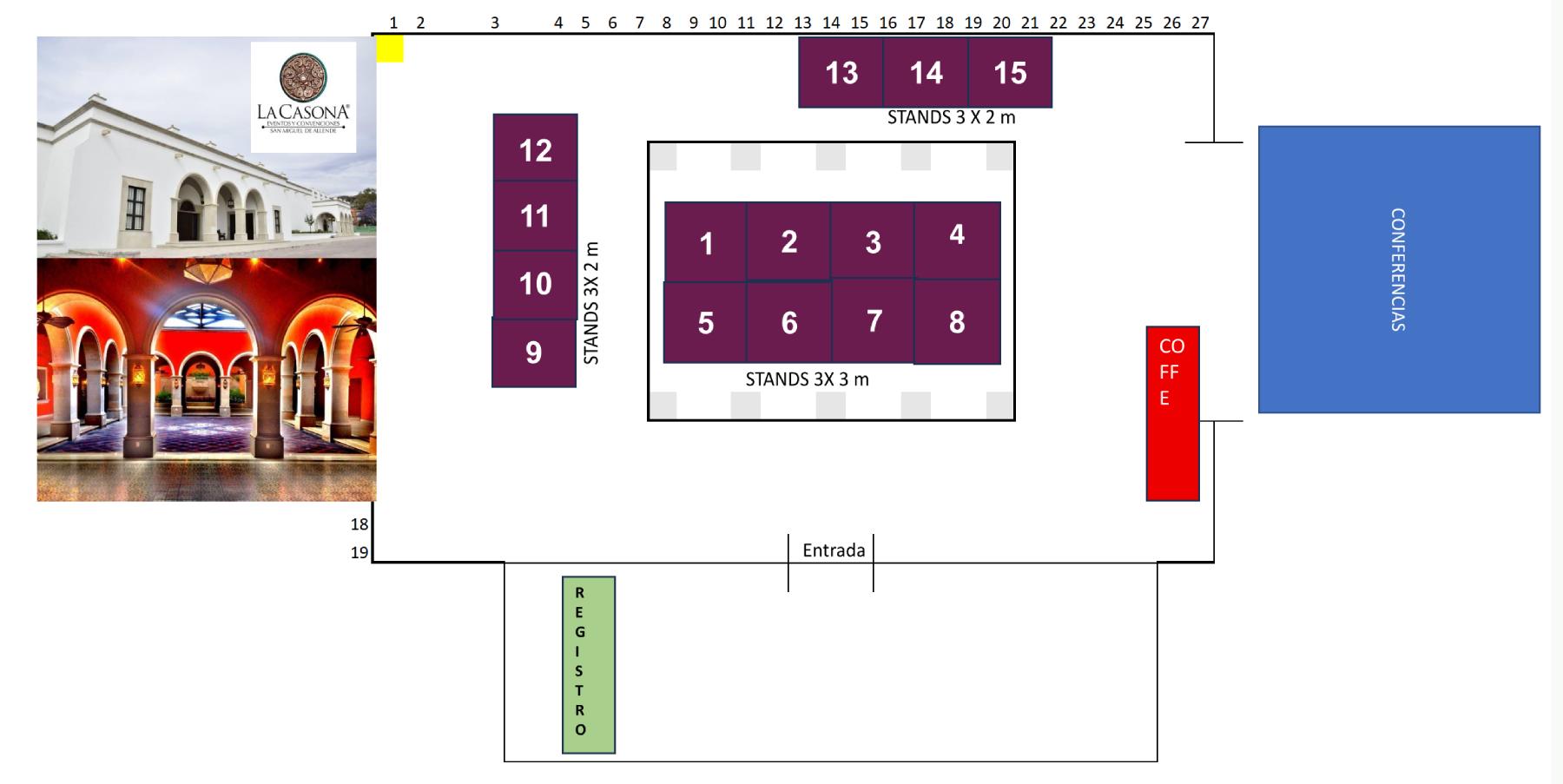 Plano de Stands Image